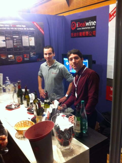 Stand iDealwine Grand Tasting Dégustation Equipe Logistique