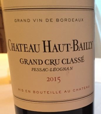 Chateau Haut-Bailly 2015