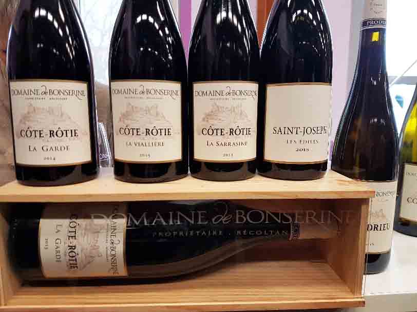 Degustation marche d ampuis 2018 Domaine de Bonserine