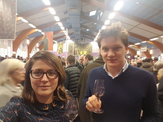 Elsa et Raphael Marche Ampuis 2018