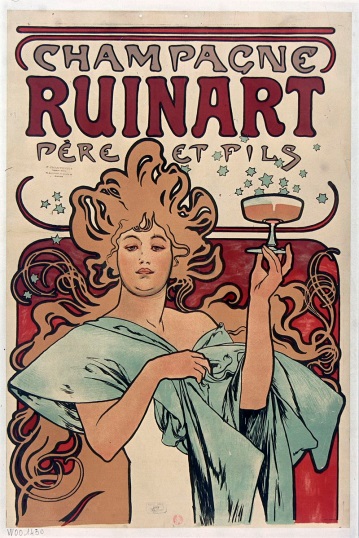 Affiche publicitaire Ruinart