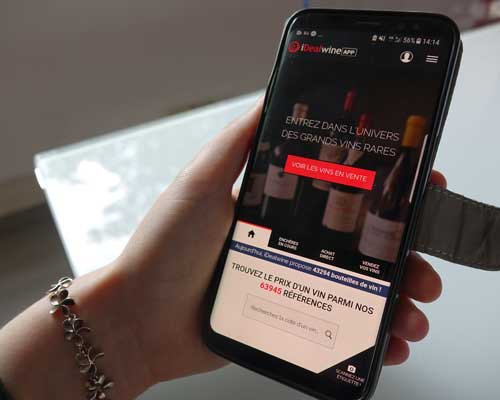 Lire la suite à propos de l’article Appli, site mobile : iDealwine dans votre smartphone | On explique tout !