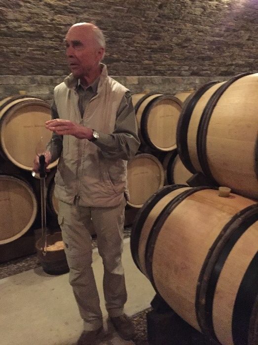 Aubert de Villaine au domaine de la Romanée Conti