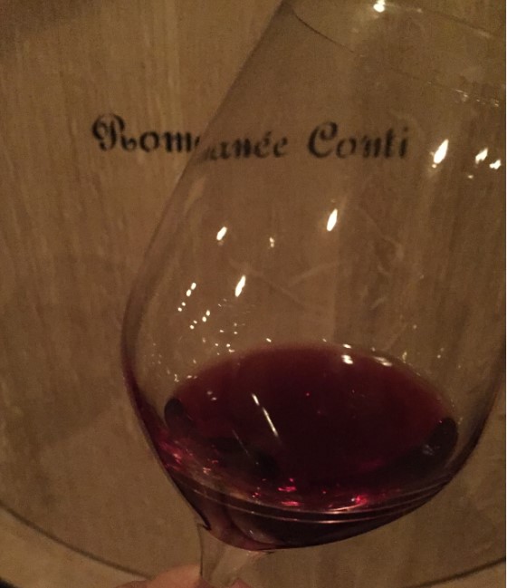 dégustation Romané-Conti au domaine de la Romanee Conti