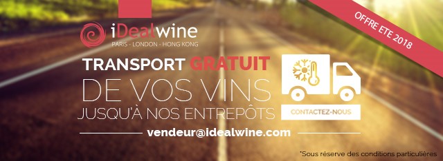 Vendre ses vins iDealwine enlevement gratuit