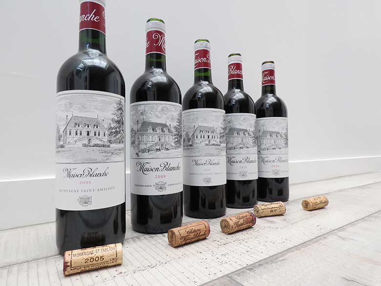 Chateau Maison Blanche iDealwine Bordeaux Despagne bouteilles