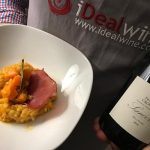 Les recettes de Constance | Sancerre rouge et risotto au potiron et lard fumé