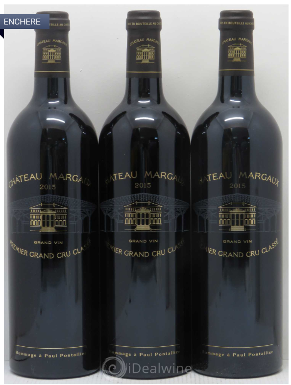 2- Chateau Margaux 2015 iDealwine