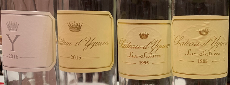 Verticale Château d’Yquem