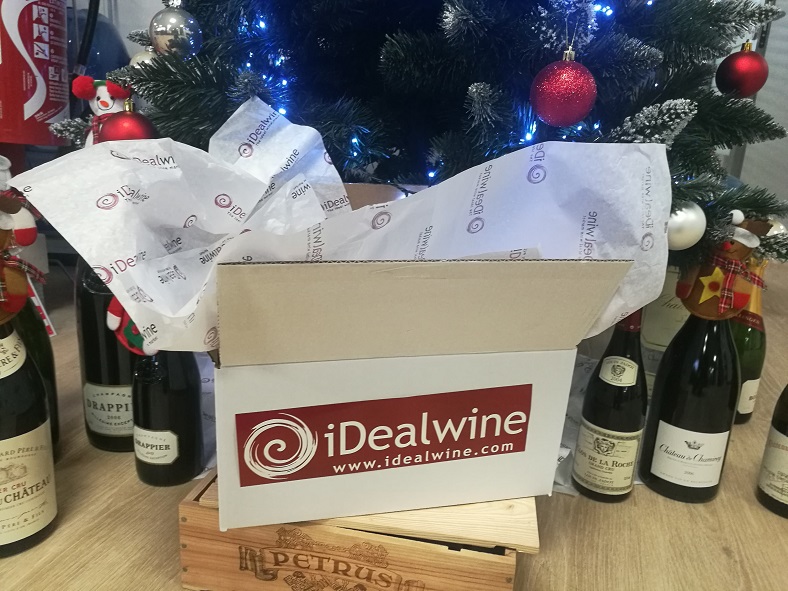 Commande vins iDealwine pour Noël