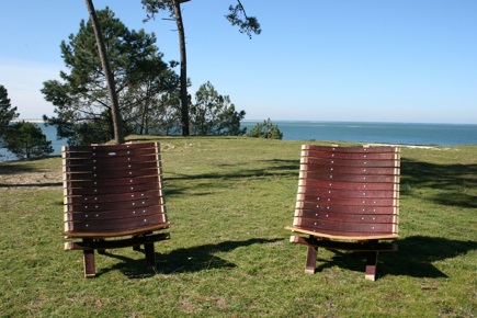 chaise en douelles de barriques