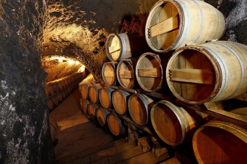 Château Simone caves