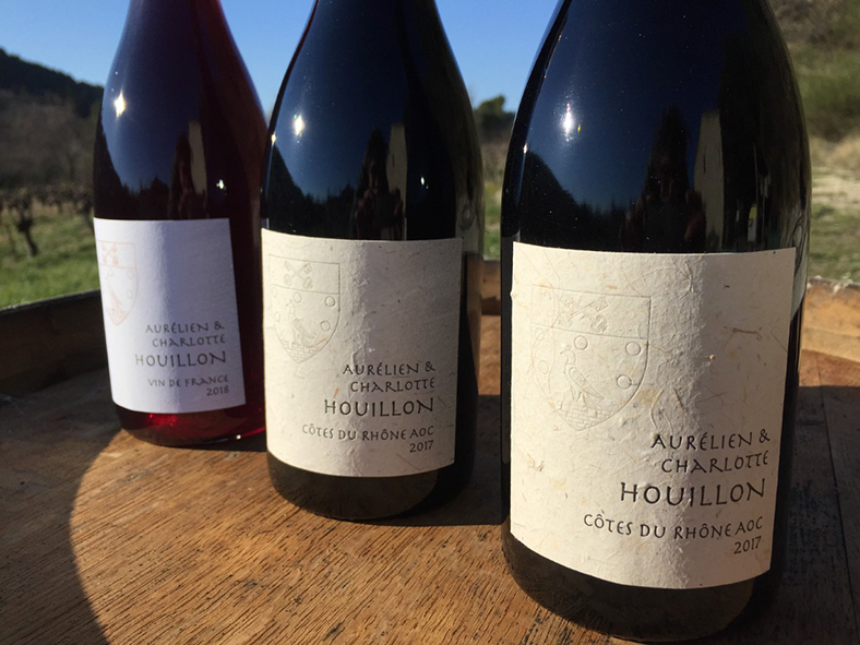 cuvées Aurélien et Charlotte Houillon