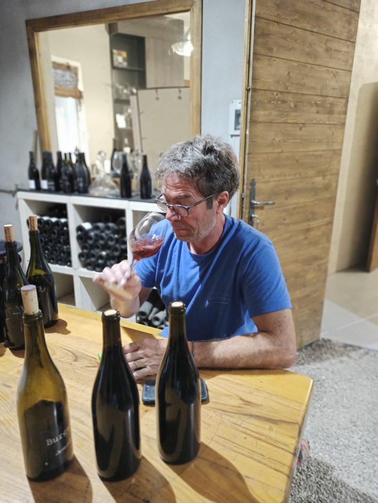 visite vigneron beaujolais jean-marc burgaud 2