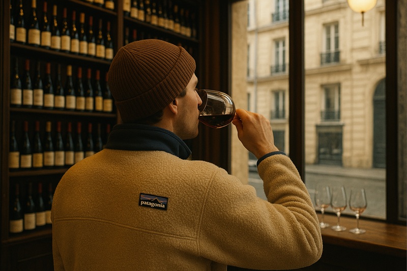 Vin nature bobo parisien cliché 