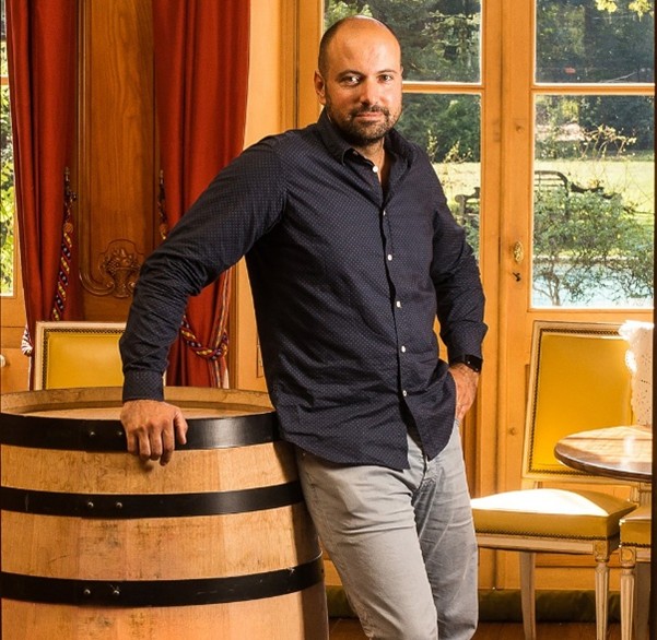Paul Garcin, ex musicien et propriétaire du château Haut-Bergey