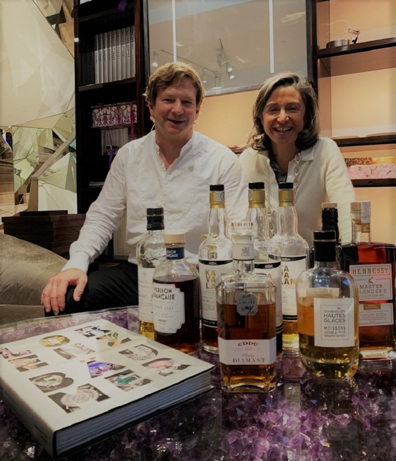 Angelique de Lencquesaing et Lorenz Baumer iDealwine Fine Spirits Auction La Maison du Whisky