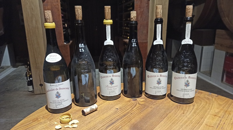 beaucastel dégustation vin