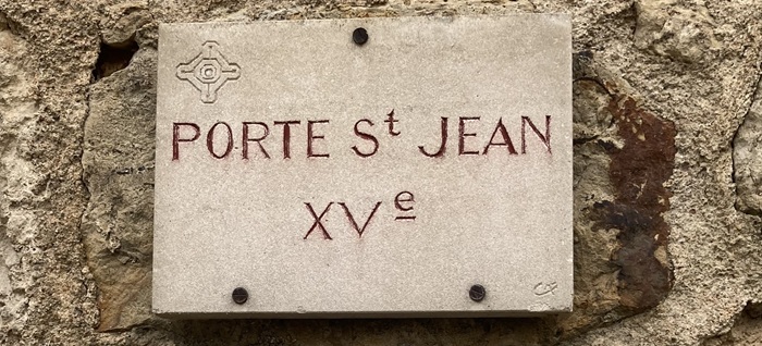 la porte saint jean XVe siecle