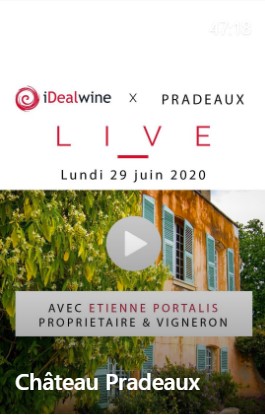 Château Pradeaux instagram