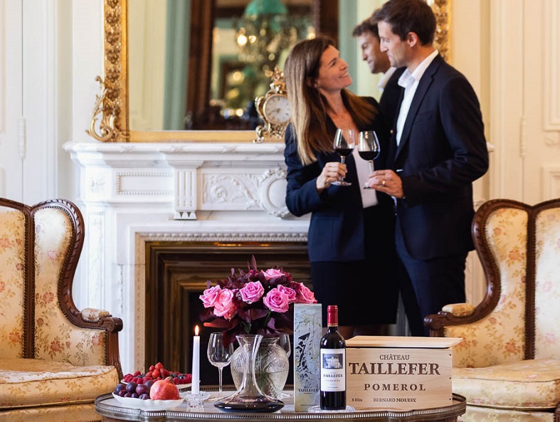 Château Taillefer Pomerol salon