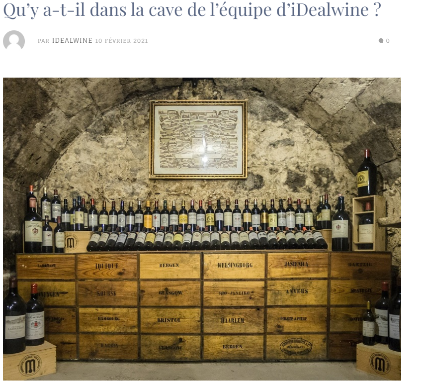 Palmarès : vos articles préférés en 2021 dans le Blog iDealwine cave équipe iDealwine