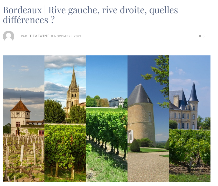 Palmarès : vos articles préférés en 2021 dans le Blog iDealwine Bordeaux