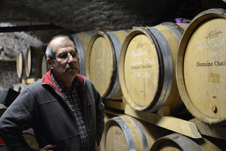 Philippe Châtillon grands vins jurassiens biodynamiques naturels iDealwine