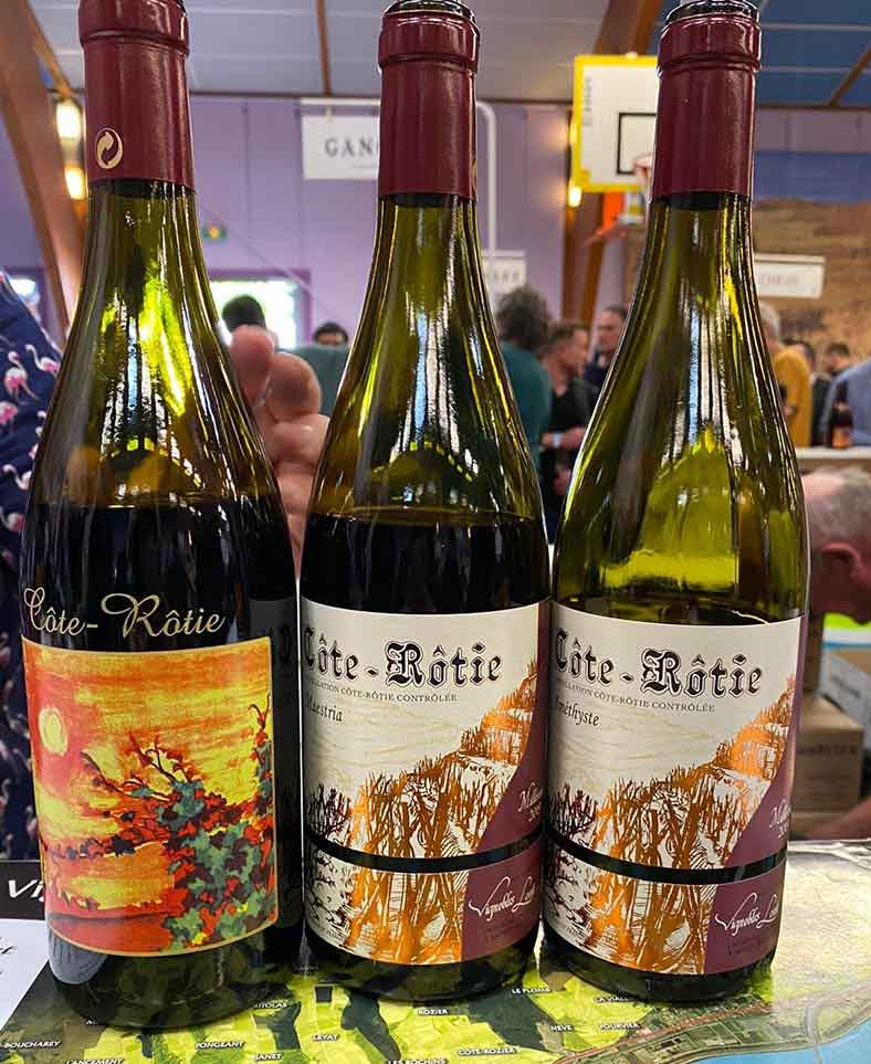 Vins de Levet Côte-Rôtie Salon d'Ampuis