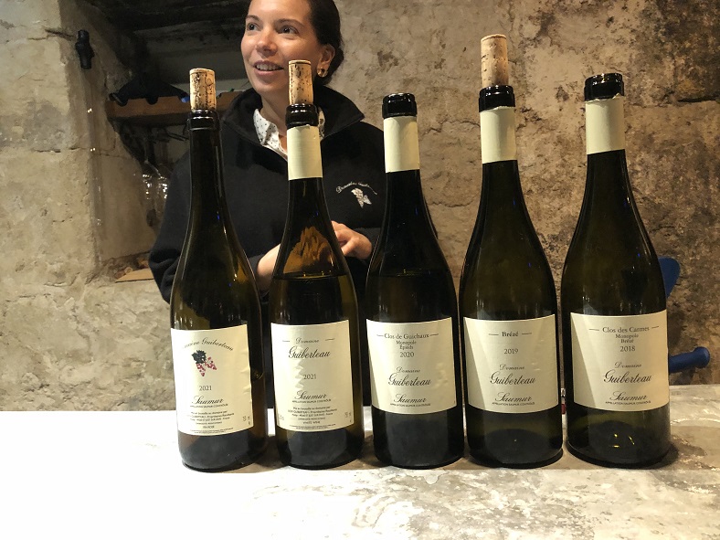 Récit de visites vignobles iDealwine Saumur Guiberteau vin