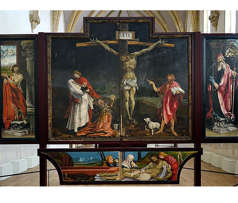 Retable d’Issenheim de Grünewald vin marcel deiss