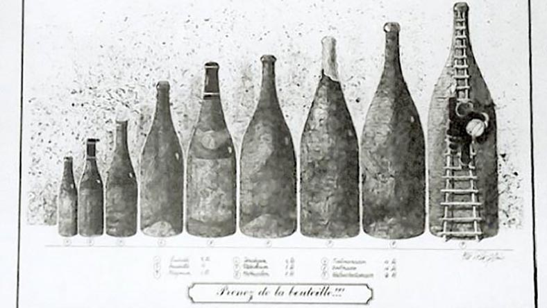 grand format bouteille de vin mathusalems nabuchodonosors