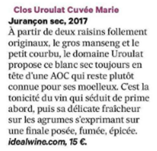 Foire aux vins iDealwine coups de cœur de la presse 6