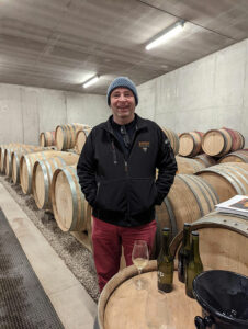 Visite Jura vignoble iDealwine Domaine du Pélican élevage