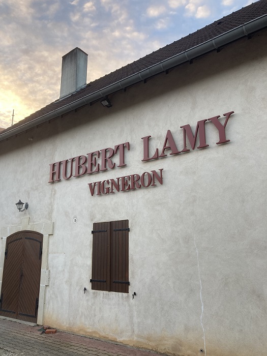 Hubert Lamy visite