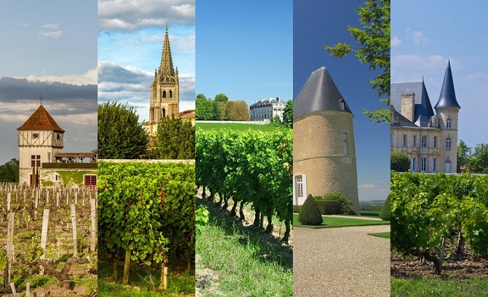 bordeaux rive gauche droite différences