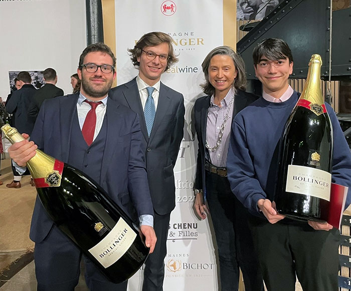 L’équipe de l’ENS Ulm remporte le concours de dégustation de Sciences-Po iDealwine 2