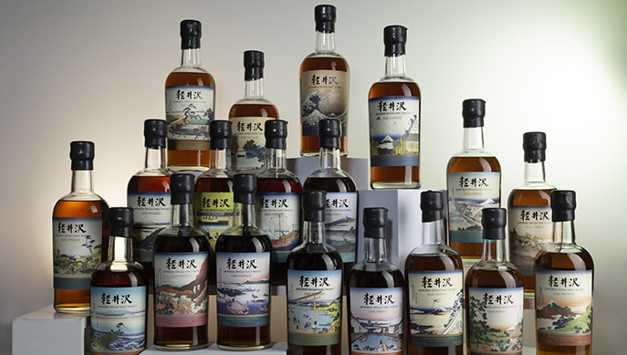 whisky Karuizawa collection