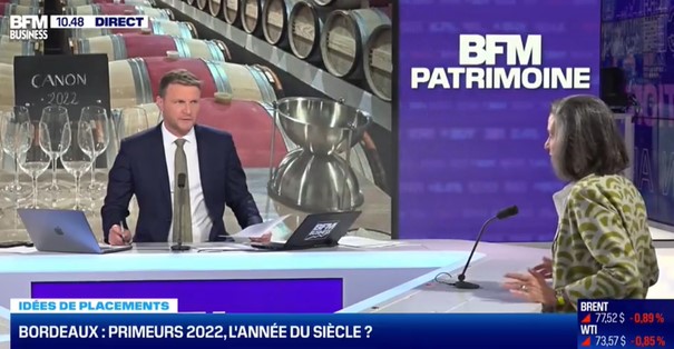 Primeurs Bordeaux 2022 année du siècle ? BFM Business