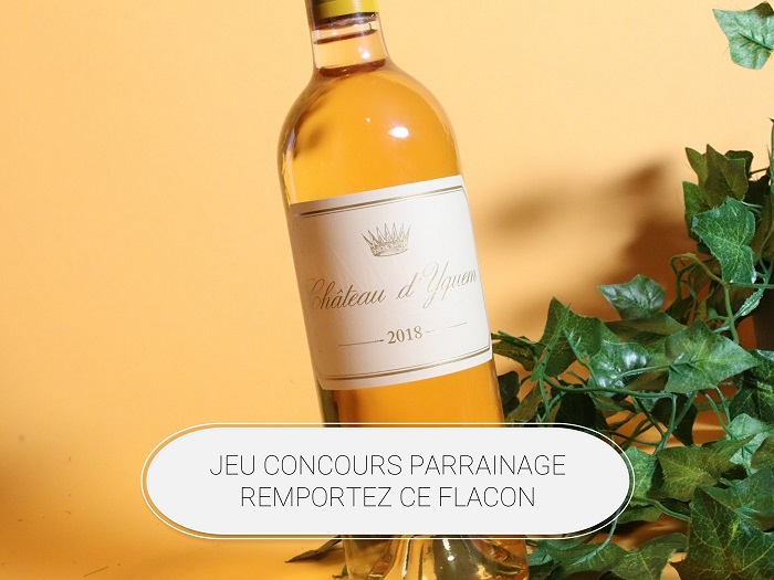 iDealwine Chateau d'yquem parrainage jeu concours 