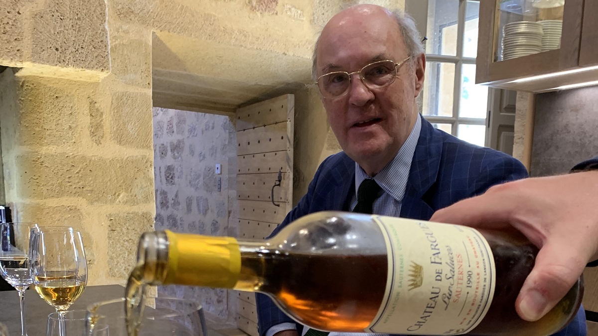 Lire la suite à propos de l’article Décès d’Alexandre de Lur-Saluces | Du Château d’Yquem au Château de Fargues