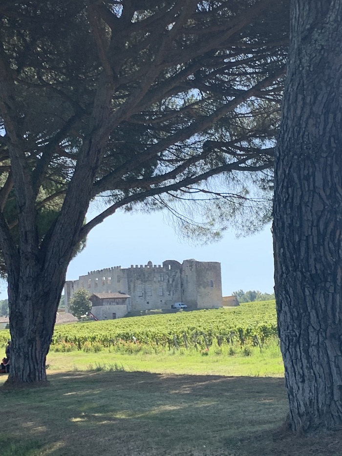 La forteresse du Château de Fargues, construite au XIVème siècle. ©iDealwine.com