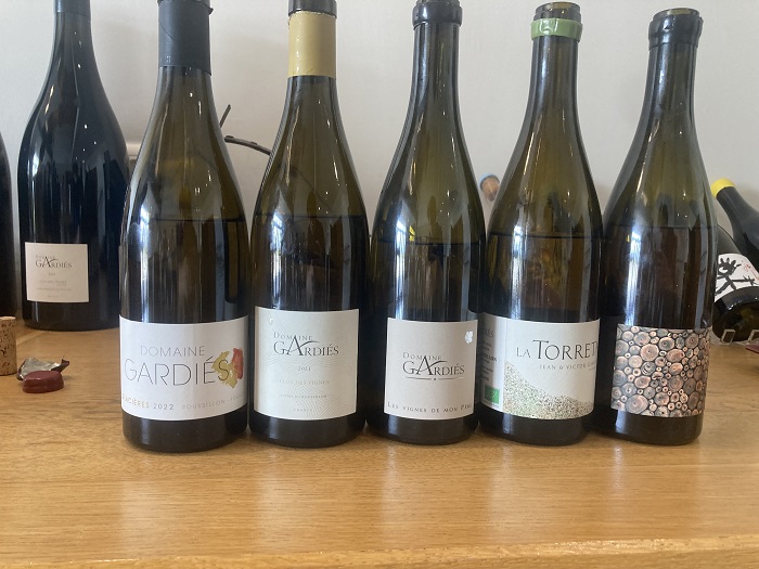 Domaine Gardiés dégustation