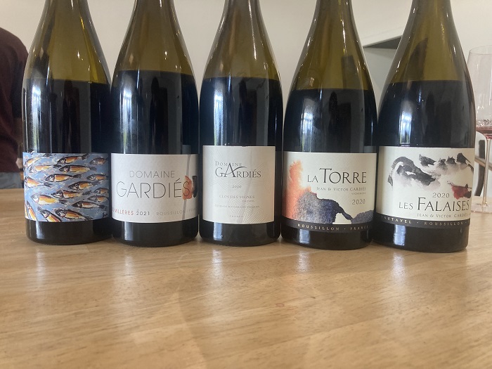 dégustation Domaine Gardiés