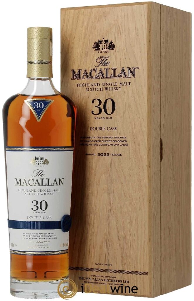 Whisky The Macallan 30 years Double Cask (2022 release)