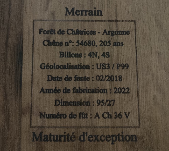 Henri Giraud fût bois