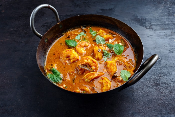 Les recettes de poisson et leurs accords mets et vins iDealwine sauté de lotte et gambas au curry