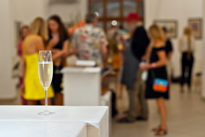iDealwine Galerie Guillaume atelier vin art champagne peinture vernissage 2
