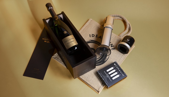 Coravin Champagne et site iDealwine