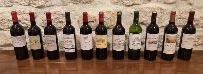 dégustation crus bourgeois exceptionnels